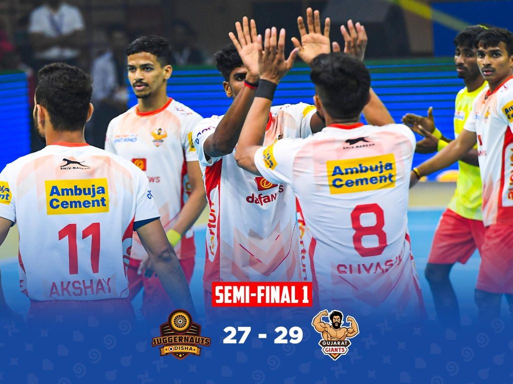 the studs and hate ほか蜉蝣　大佑　京 Ultimate Kho Kho Season 2 semi-final 1: Odisha Juggernauts vs